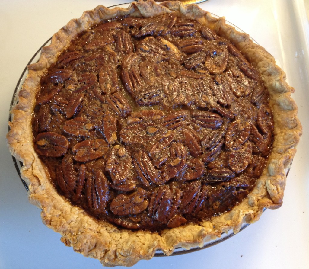 The best Southern pecan pie from Mary Frances.