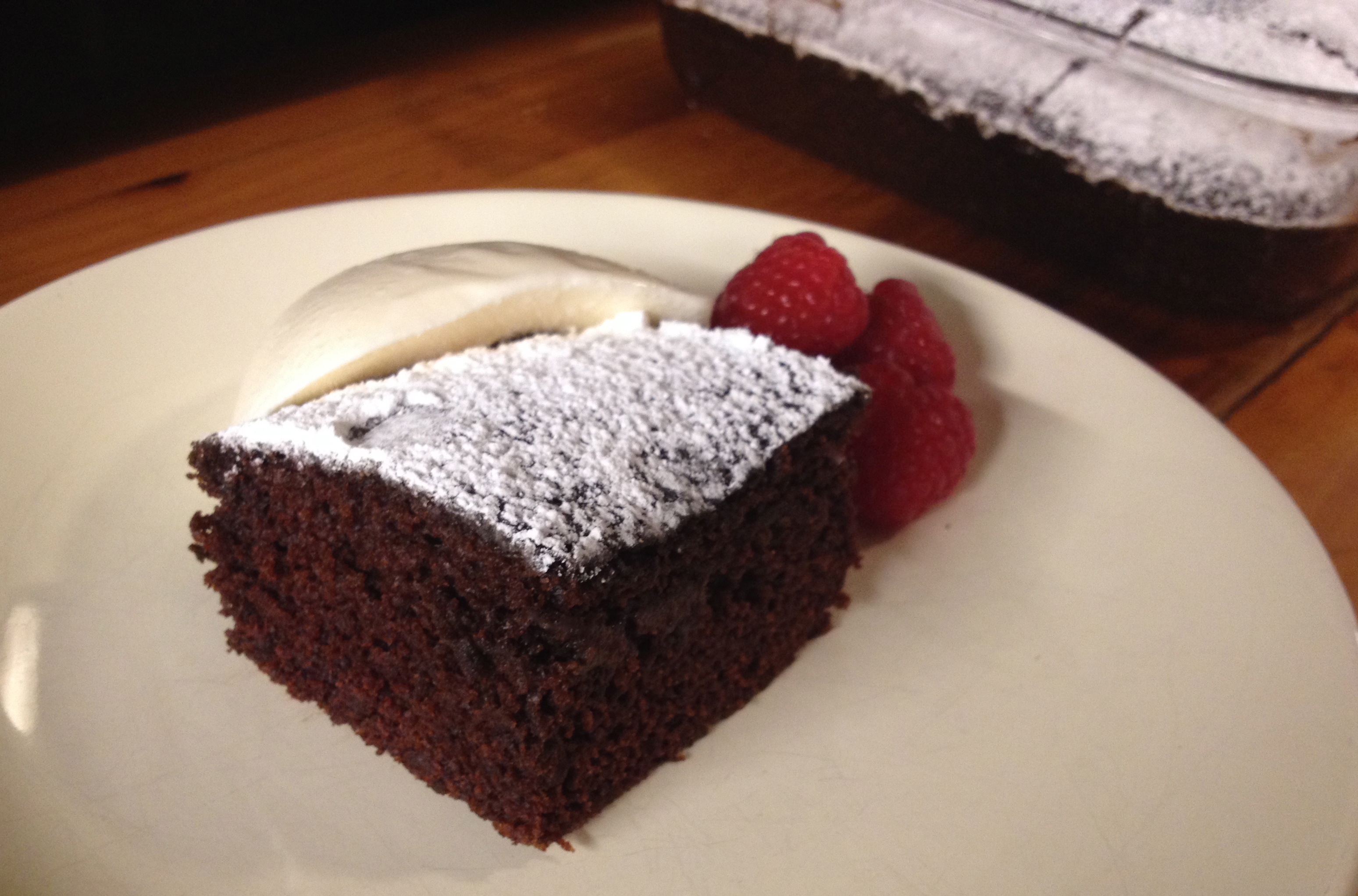Made-in-the-Pan Chocolate Cake - LOVE-the secret ingredient