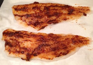 Dutch's Spirits Cod Fish Stew - Harissa on Cod.