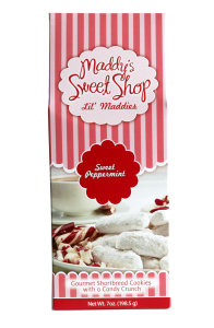 Maddy's Sweet Shop Peppermint Snaps.