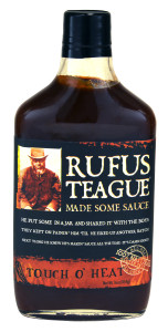 Rufus Teague Touch 'O Heat sauce.