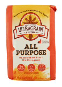 Ultragrain All Purpose flour 2 pound package.