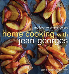 Jean-Georges home cooking cookbook.