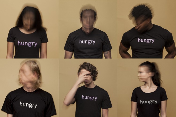 Faces of Hunger grid of models