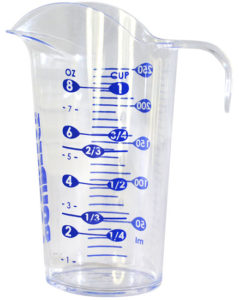 POURfect measuring cup.
