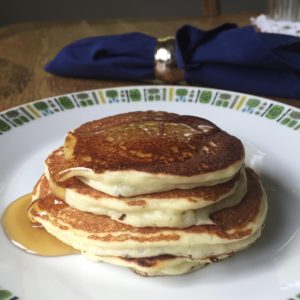 PS Seasonings Spices Pancakes on a plate.