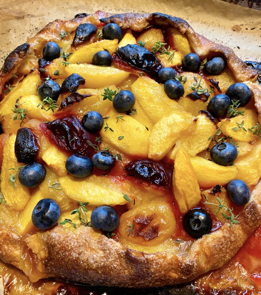Mixed Fruit Galette LOVEthe secret ingredient Desserts